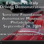 Simeone automotive museum vidéo_250TR vs AM DBR1